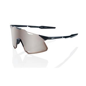 Γυαλιά ηλίου 100% HYPERCRAFT Gloss Black μαύρο-καφέ (HIPER ασημί γυαλί)