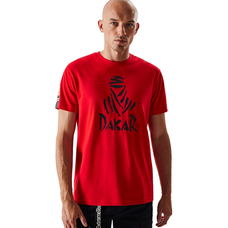 T-shirt DAKAR Sport κόκκινο προσφορά