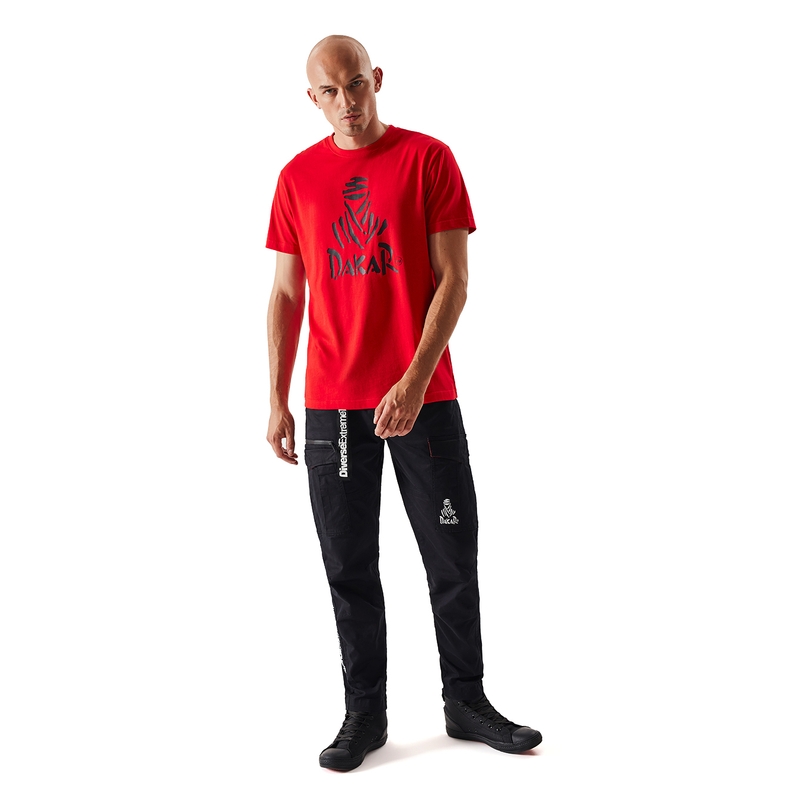 T-shirt DAKAR Sport κόκκινο προσφορά