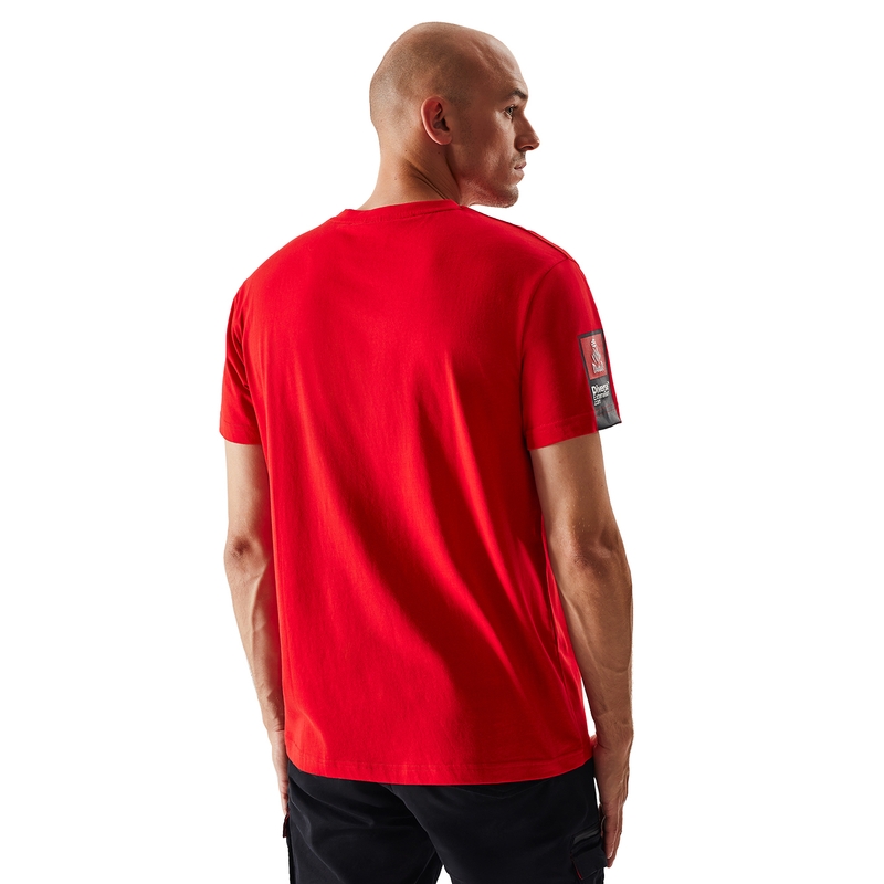 T-shirt DAKAR Sport κόκκινο προσφορά