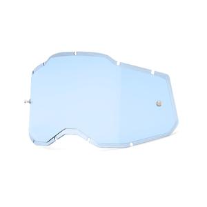 Plexi 100% Injected Racecraft 2/Accuri 2/Strata 2 μπλε (Anti-fog)