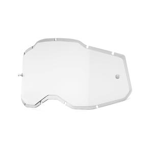 Plexi 100% Injected Racecraft 2/Accuri 2/Strata 2 διαφανές (Anti-fog)
