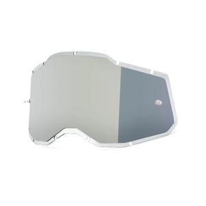 Plexi 100% Injected Racecraft 2/Accuri 2/Strata 2 ασημί καθρέφτης (Anti-fog)