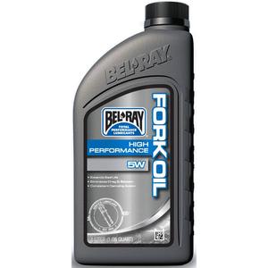 Tlumičový olej Bel-Ray HIGH PERFORMANCE FORK OIL 5W 1l
