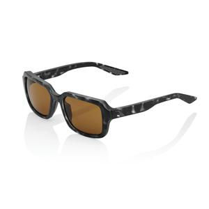 100% RIDELEY Μαύρο ματ γυαλιά ηλίου Havana Grey (Γυαλιά Bronze)