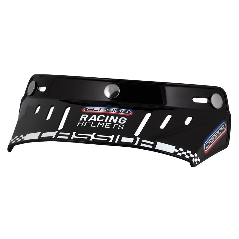 Επίπεδο γείσο για κράνη Cassida Oxygen Racing Spirit μαύρο