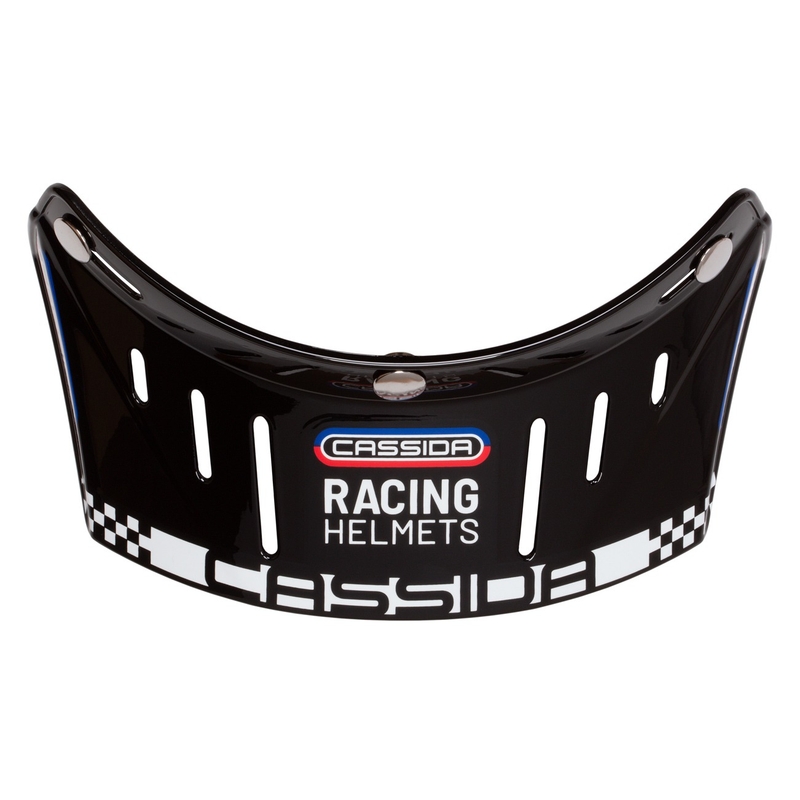 Επίπεδο γείσο για κράνη Cassida Oxygen Racing Spirit μαύρο