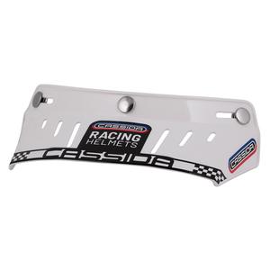 Επίπεδο γείσο για κράνη Cassida Oxygen Racing Spirit λευκό