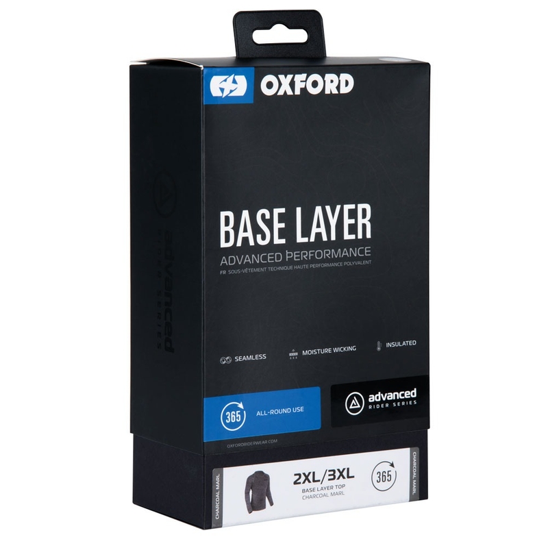 Oxford Advanced Base Layer θερμικό εσώρουχο μαύρο-γκρι