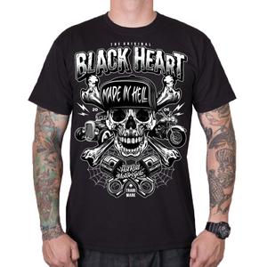 Ανδρικό T-shirt Black Heart Sinner μαύρο