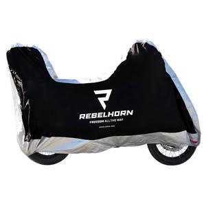 Rebelhorn Cover II Top Box Μαύρο-ασημί