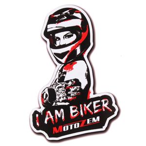 Μαγνήτης MotoZem I Am Biker Magnet - Γυναίκα