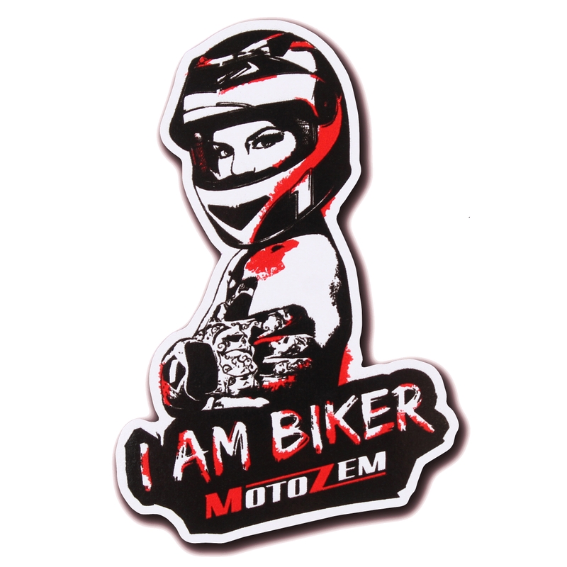 Μαγνήτης MotoZem I Am Biker Magnet - Γυναίκα