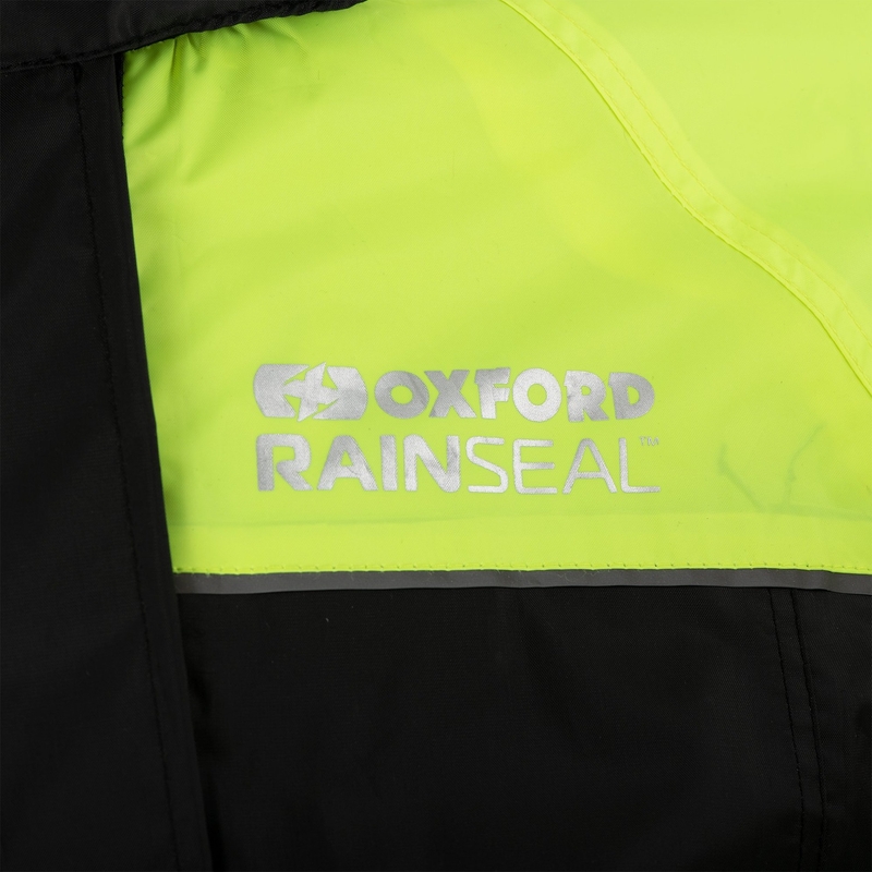 Oxford Rain Seal 22 μαύρο-φλούο κίτρινο μπουφάν βροχής