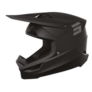 Κράνος Motocross Shot Furious Solid Black