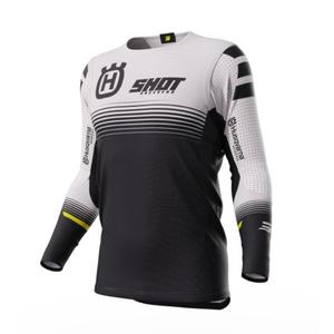 Motocross φανέλα Shot Aerolite Husqvarna LE 2023 λευκό-μαύρο προσφορά