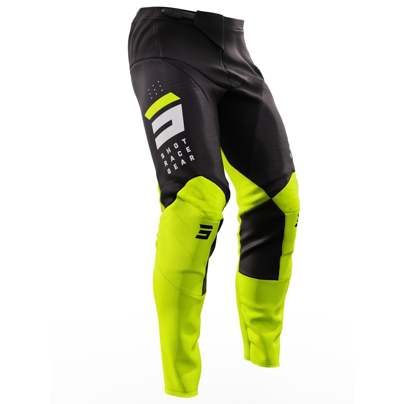 Παντελόνι Motocross Shot Contact Camo 2.0 μαύρο-fluo κίτρινο προσφορά