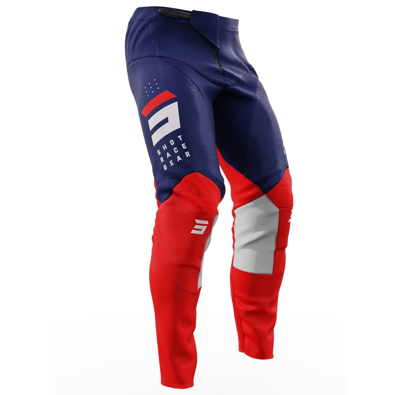 Παντελόνι Motocross Shot Contact Camo 2.0 κόκκινο-μπλε προσφορά
