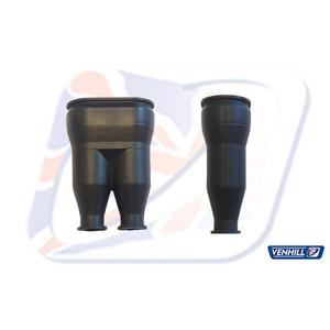 Street bike throttle twin rubber boot Venhill