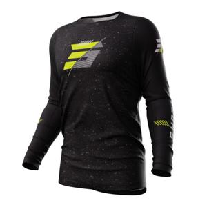 Motocross φανέλα Shot Contact Speck μαύρο-fluo κίτρινο προσφορά