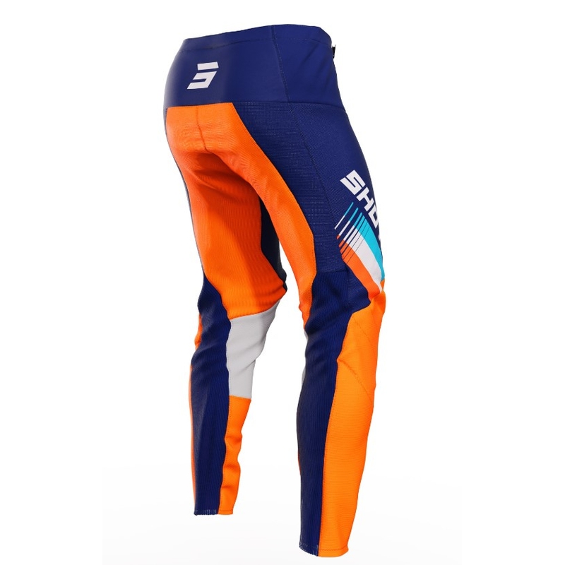 Παντελόνι Motocross Shot Contact Tracer μπλε-πορτοκαλί προσφορά