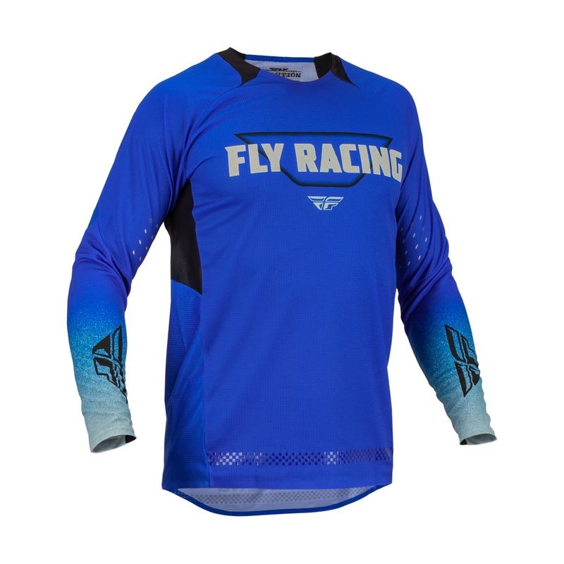 Motocross φανέλα FLY Racing Evolution DST. μαύρο-μπλε προσφορά