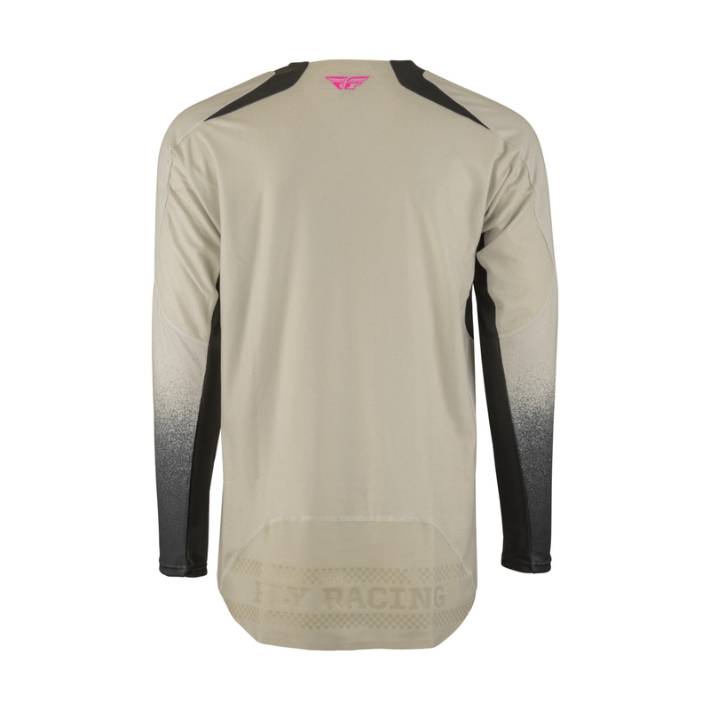 Motokrosový dres FLY Racing Evolution DST. černo-růžovo-béžová