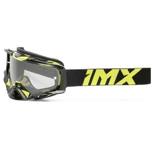 Γυαλιά motocross iMX Dust Graphic μαύρο-κίτρινο φλούο