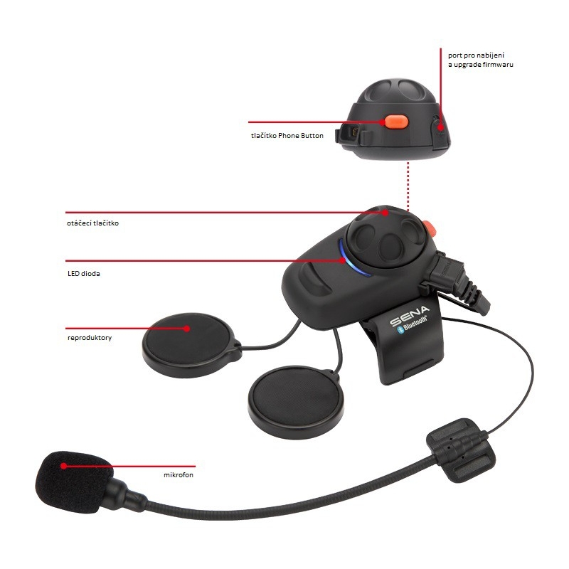 Ακουστικό Bluetooth handsfree SENA SMH5