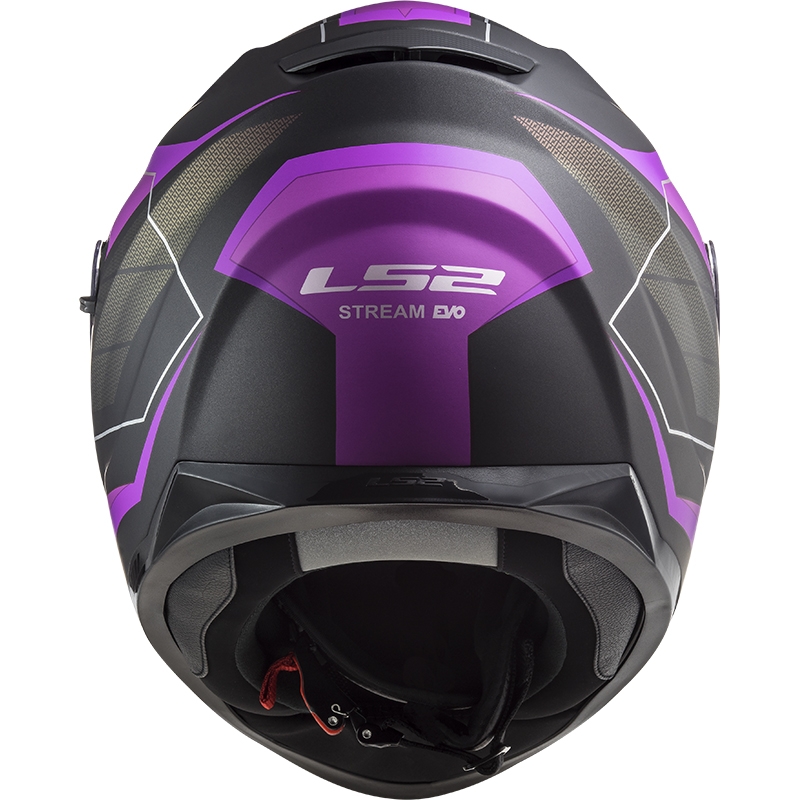 Integrální přilba na motorku LS2 FF320 Stream EVO Mercury titanovo-fialová
