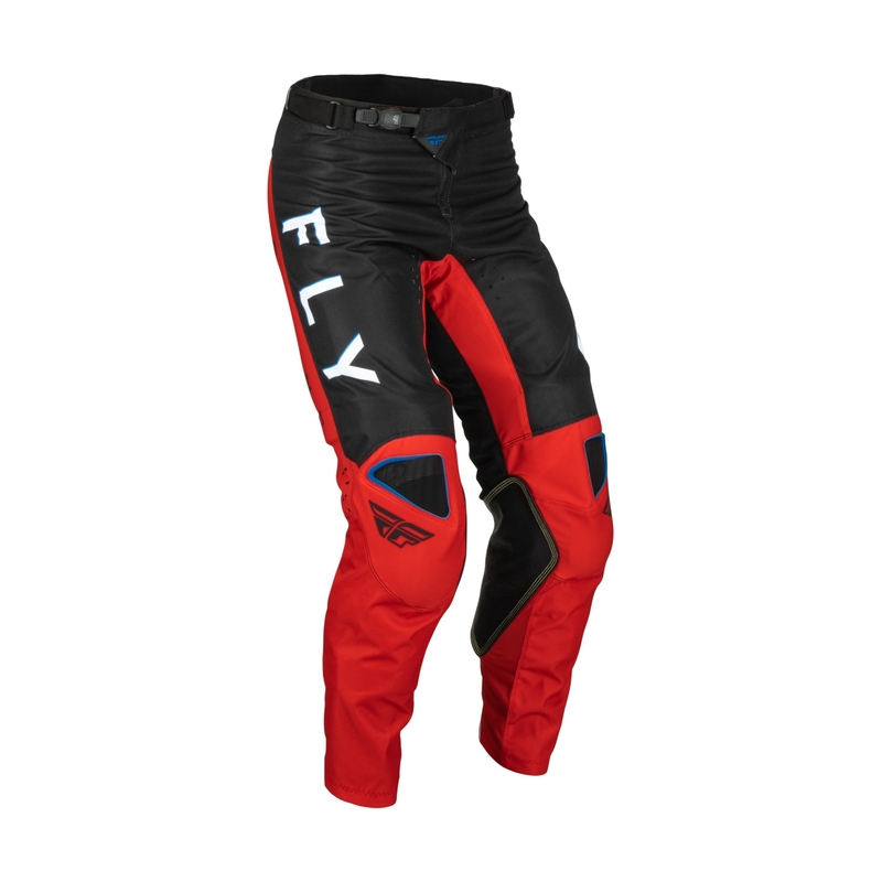 Motokrosové kalhoty FLY Racing Kinetic Kore červeno-šedé výprodej