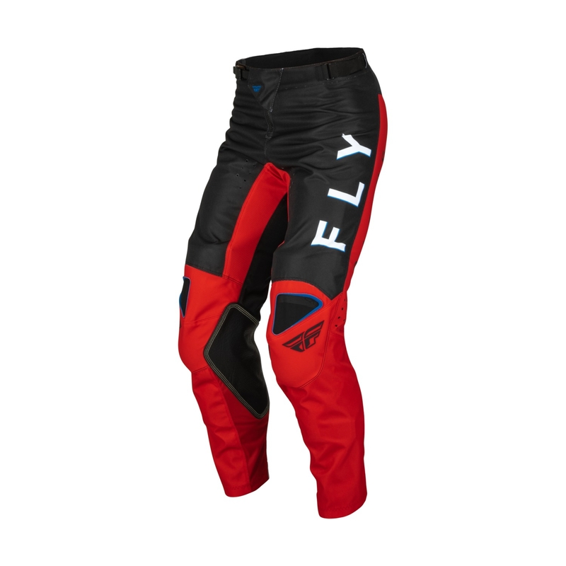 Motokrosové kalhoty FLY Racing Kinetic Kore červeno-šedé výprodej