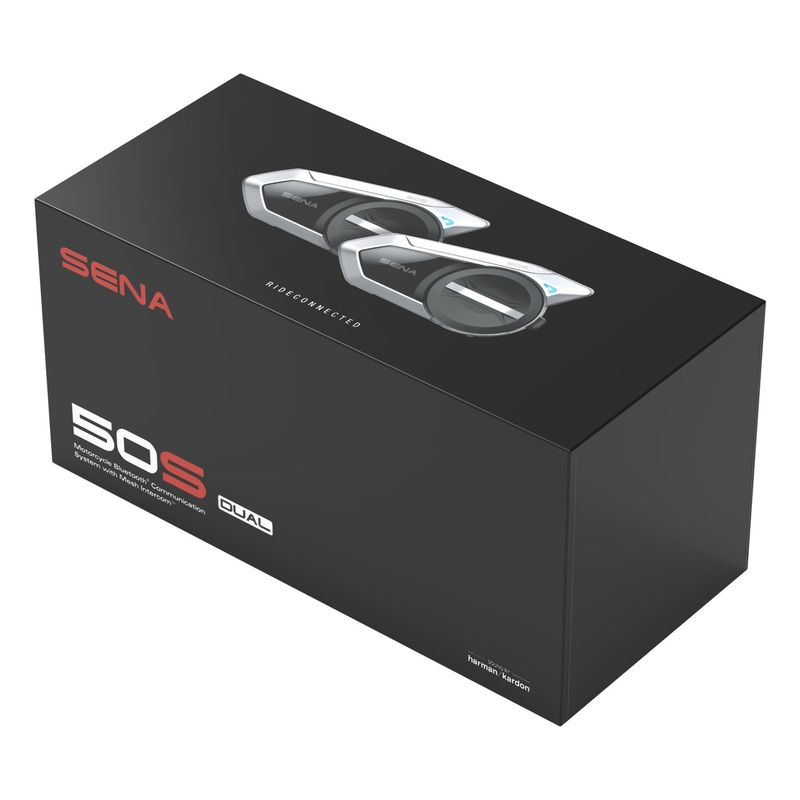Σετ 2 ακουστικών ανοικτής ακρόασης Bluetooth Intercom SENA 50S