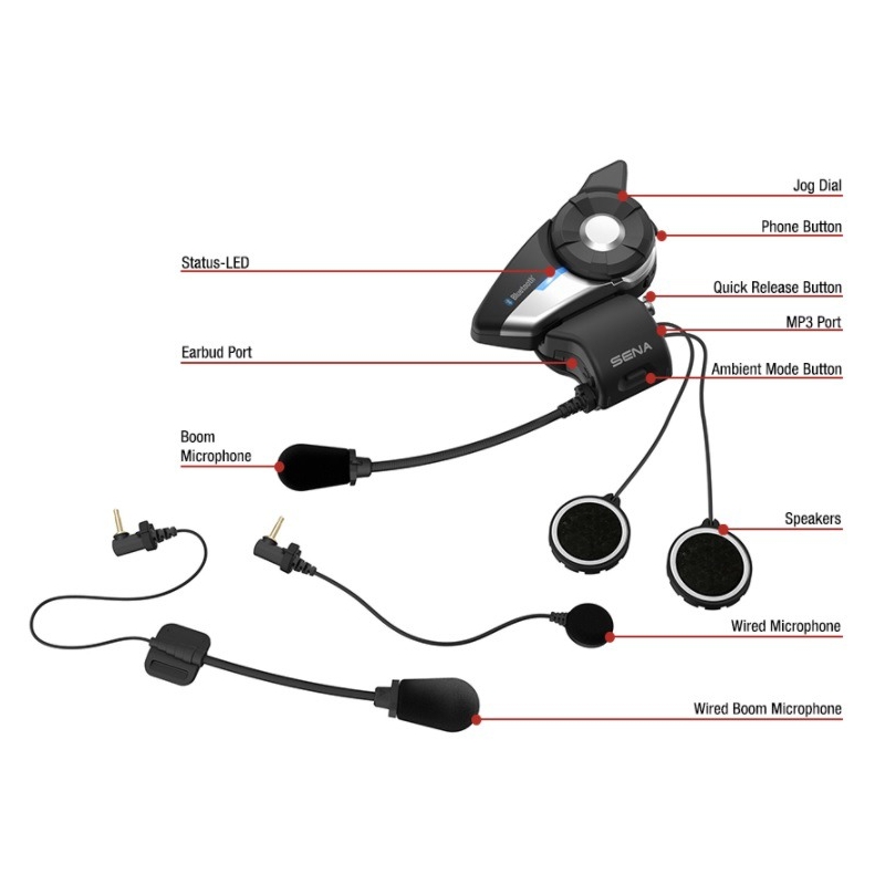 Ακουστικά Bluetooth Handsfree 20S EVO SENA