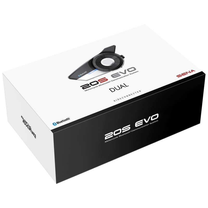 Σετ 2 τεμαχίων ακουστικών Bluetooth Handsfree SENA 20S EVO