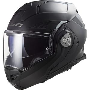 LS2 FF901 Advant X Solid Black Matte Πτυσσόμενο κράνος μοτοσικλέτας