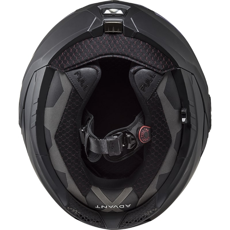 LS2 FF901 Advant X Solid Black Matte Πτυσσόμενο κράνος μοτοσικλέτας