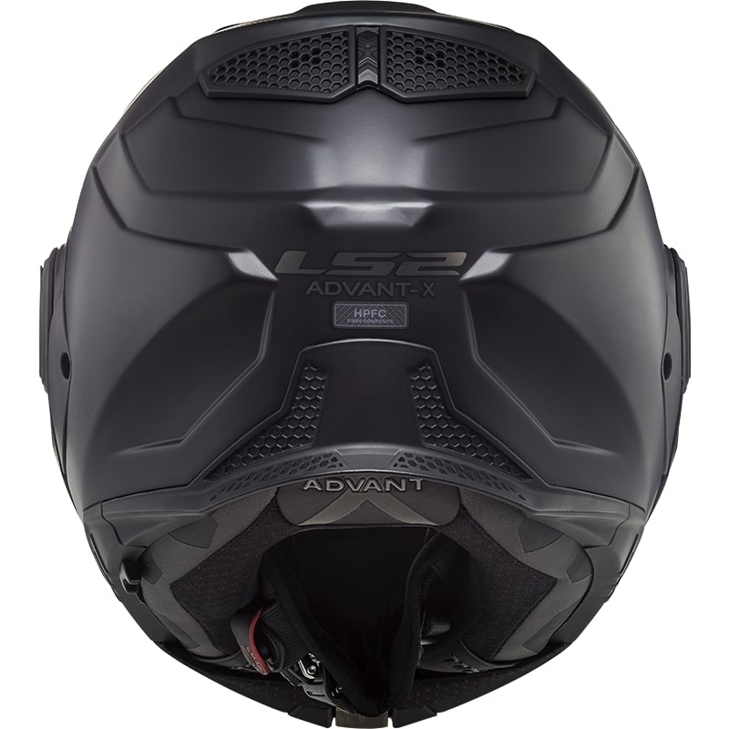 LS2 FF901 Advant X Solid Black Matte Πτυσσόμενο κράνος μοτοσικλέτας