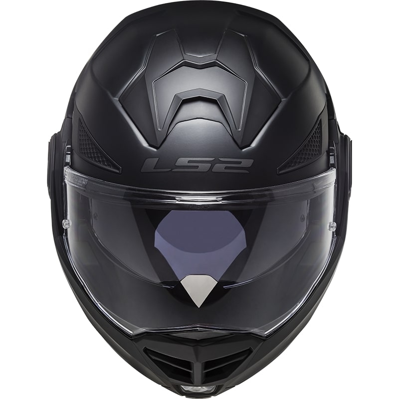 LS2 FF901 Advant X Solid Black Matte Πτυσσόμενο κράνος μοτοσικλέτας