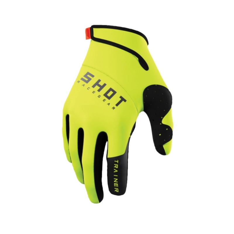 Motokrosové rukavice Shot Trainer 3.0 černo-fluo žluté