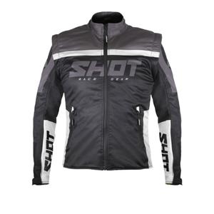 Softshell μπουφάν Shot Softshell Lite 2.0 μαύρο και λευκό προσφορά