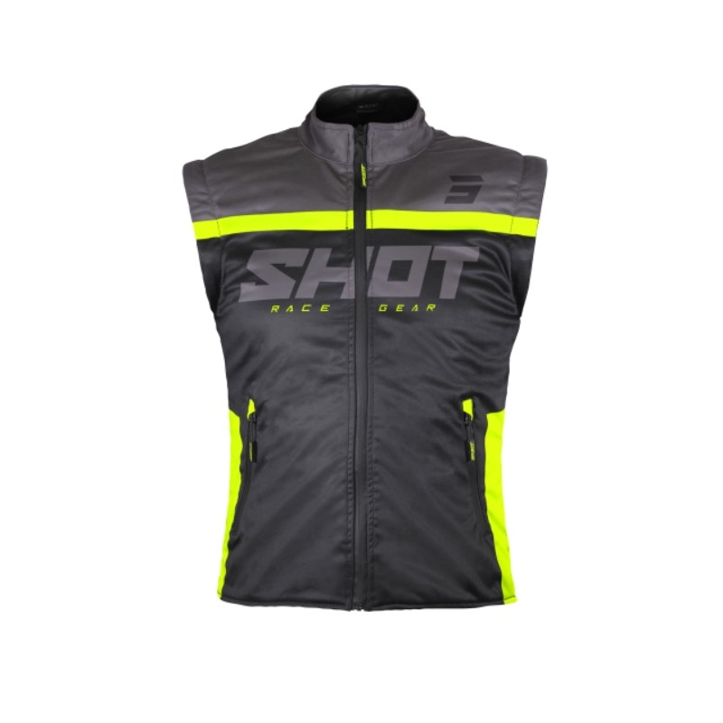 Γιλέκο Softshell Shot Bodywarmer Lite 2.0 μαύρο-κίτρινο φλούο προσφορά