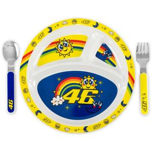 Παιδικό σετ τραπεζαρίας VR46 Valentino Rossi Sun and Moon