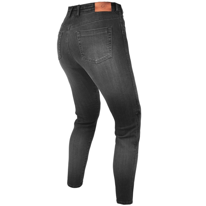 Γυναικείο τζιν μοτοσικλέτας Rebelhorn Classic III SF washed black προσφορά