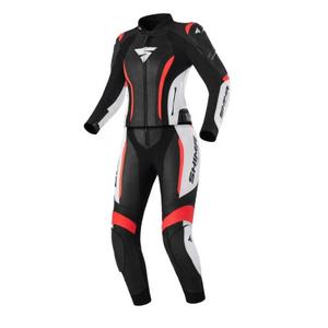 Γυναικεία Shima Miura 2.0 Black-White-Fluo Red Φόρμα μοτοσικλέτας