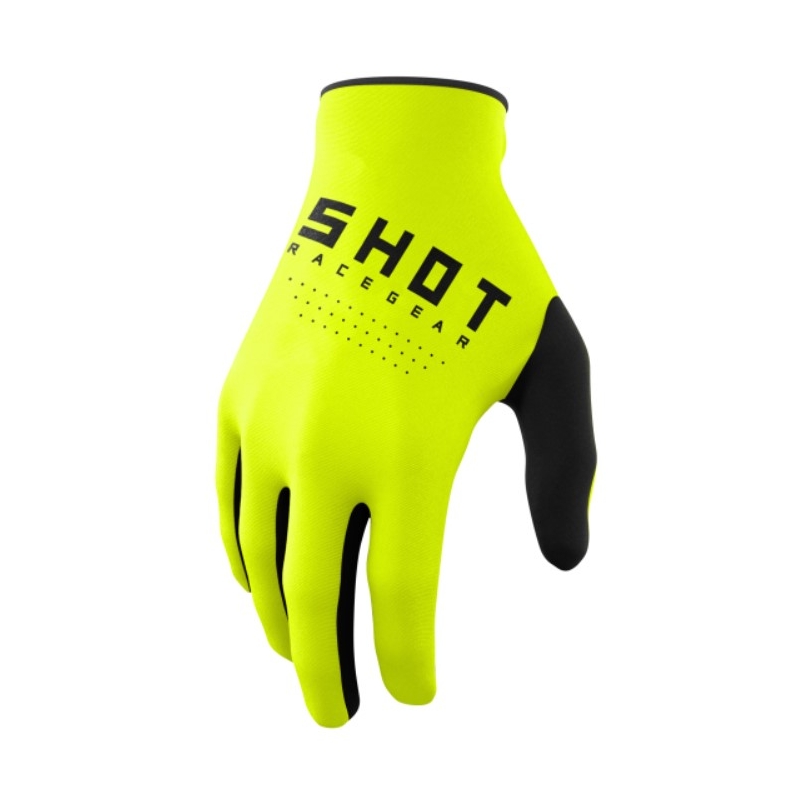 Παιδικά γάντια motocross Shot Raw Kid fluo κίτρινο προσφορά