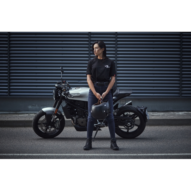 Γυναικείο τζιν μοτοσικλέτας PANDO MOTO Kusari Cor 02 μπλε προσφορά