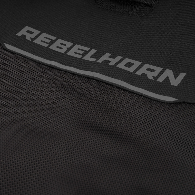 Rebelhorn Wave Μαύρο μπουφάν μοτοσικλέτας