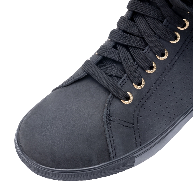 Dámské boty na motorku Rebelhorn Tramp II černo-zlaté