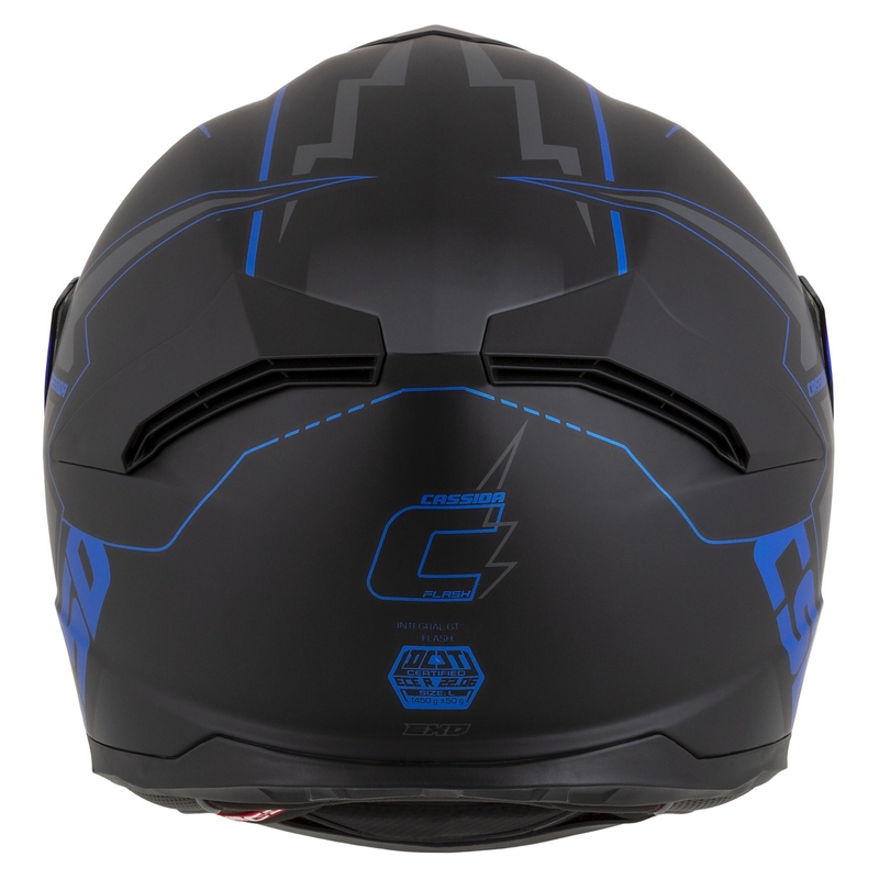 Κράνος μοτοσικλέτας Integral Cassida Integral GT 2.1 Flash μαύρο-μπλε-γκρι